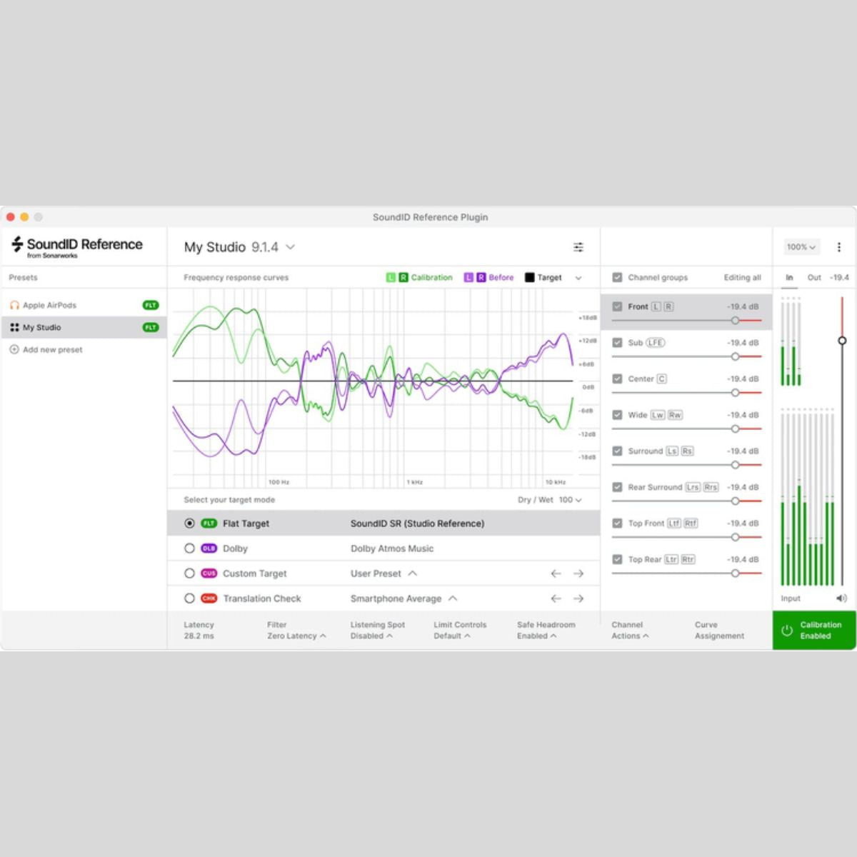 Sonarworks U-Ref4 Studio to Sound ID Multichannel Audio Software