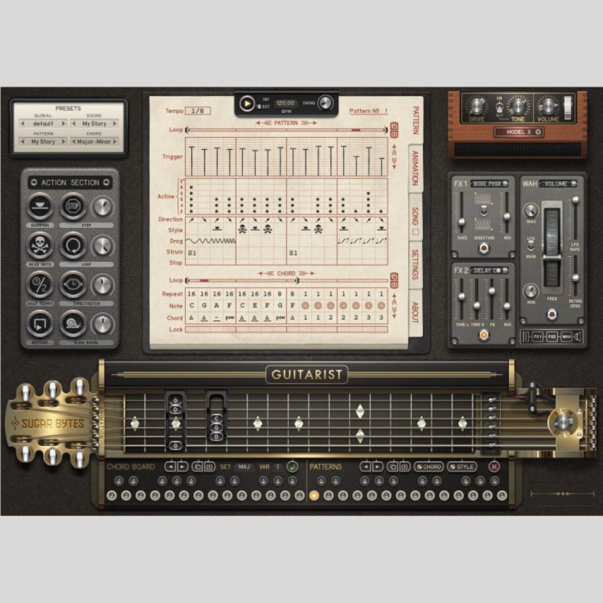 Sugar Bytes Guitarist Plug-in