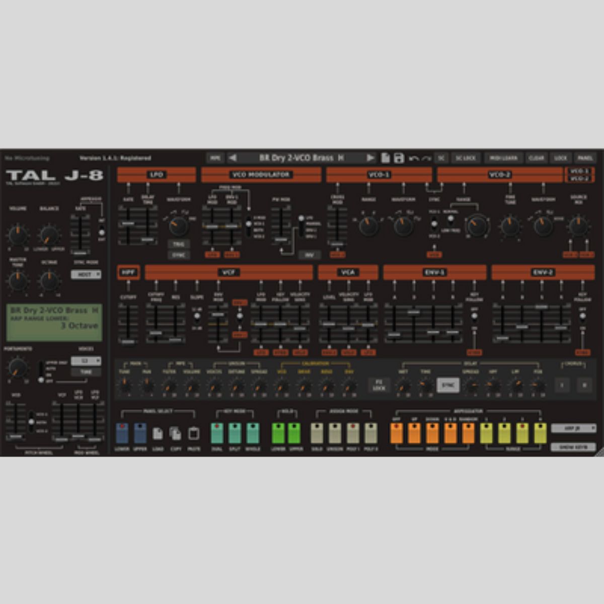 TAL SOFTWARE TAL J-8 Jupiter 8 Audio Plug-in