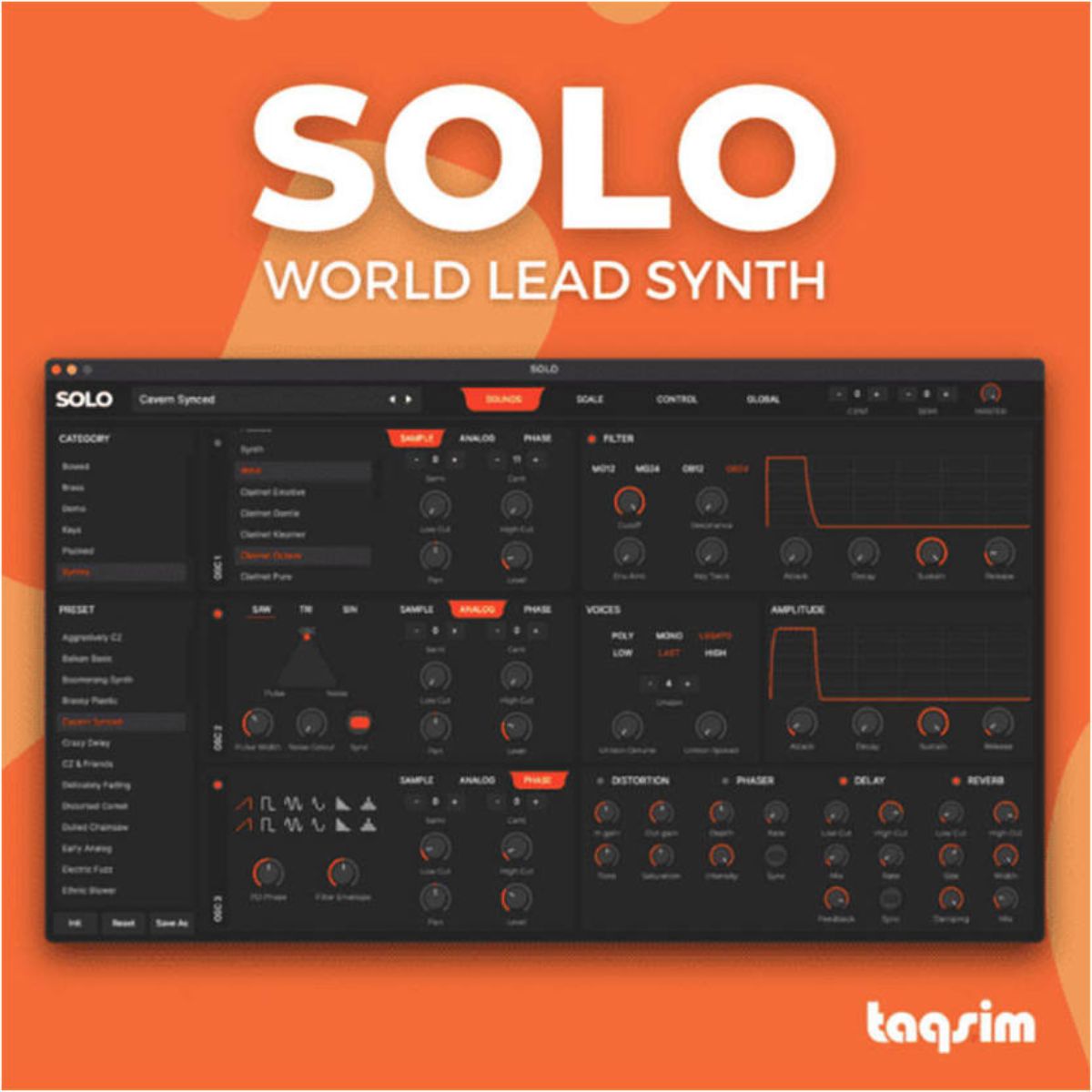 TAQS.IM SOLO Audio Plug-in