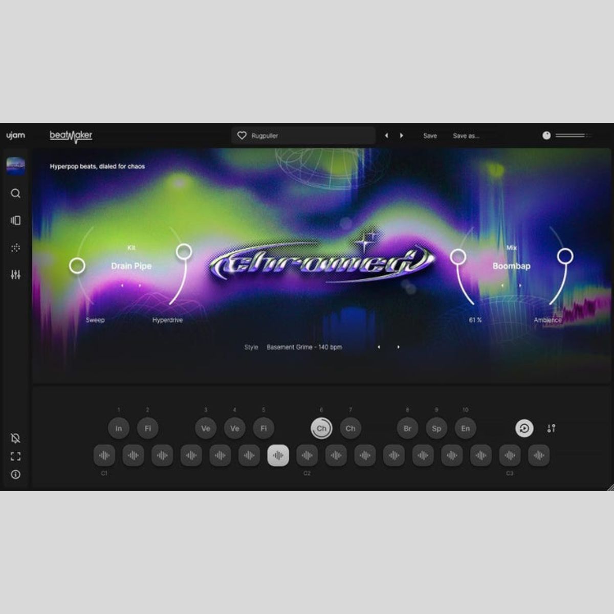 UJAM CHROMED Audio Plug-in Audio Plug-in Audio Plug-in