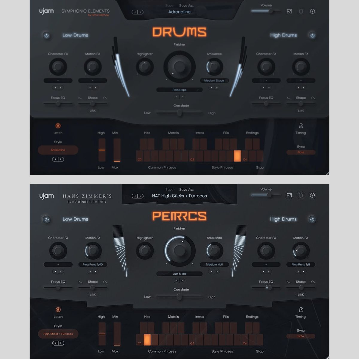 UJAM Hans Zimmer’s Drums & Percussion Bundle Audio Plug-in Audio Plug-in
