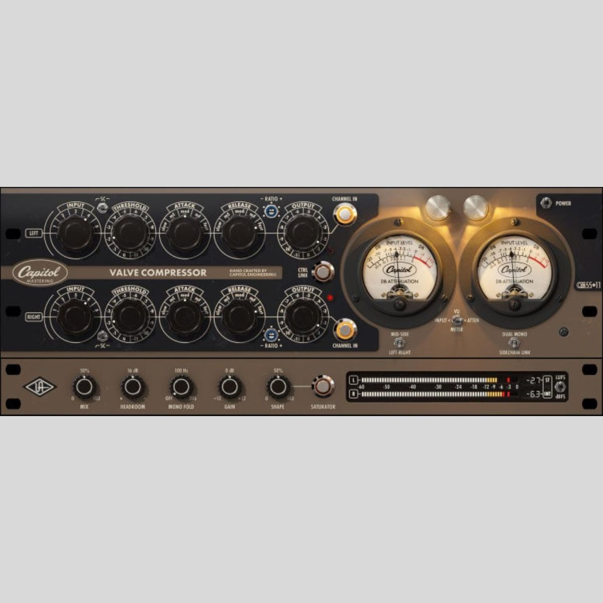 Universal Audio Capitol Mastering Compressor UAD Plug-in