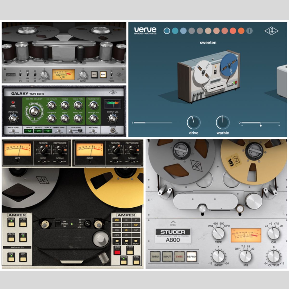 Universal Audio UAD Analog Tape Plug-in Bundle