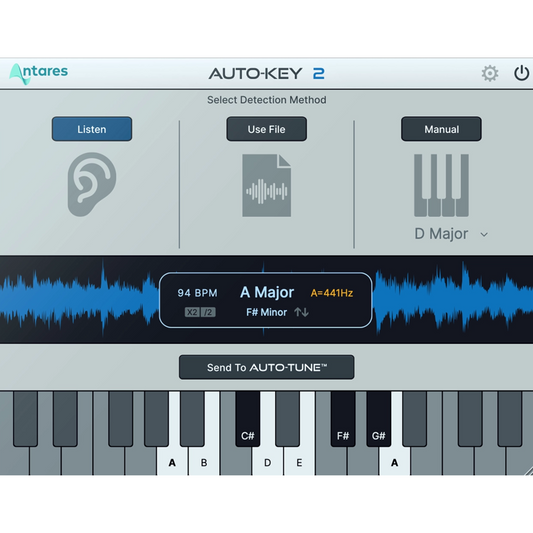 Antares Auto-Key 2 Automatic Key and Scale Detection Plug-in