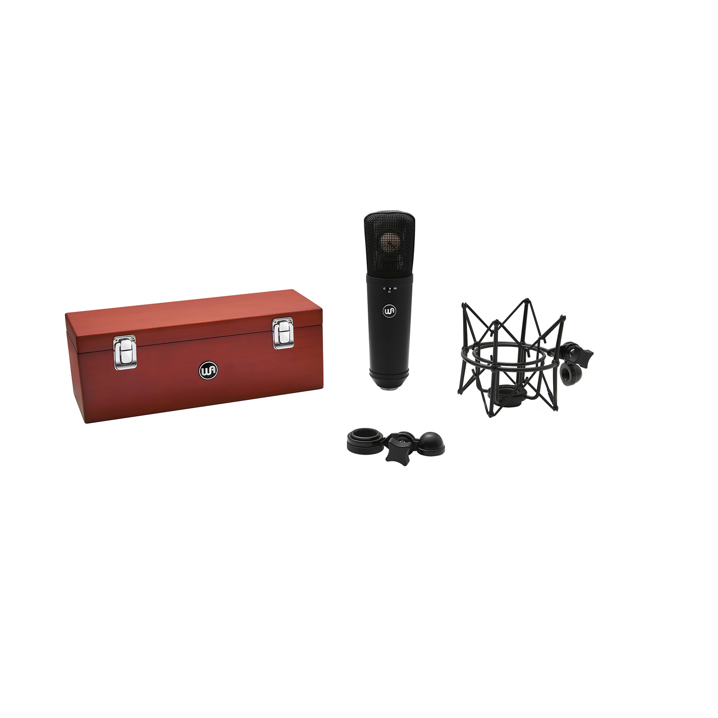 Warm Audio WA87 R2 Large-diaphragm Condenser Microphone - Black Wavy Pro Audio