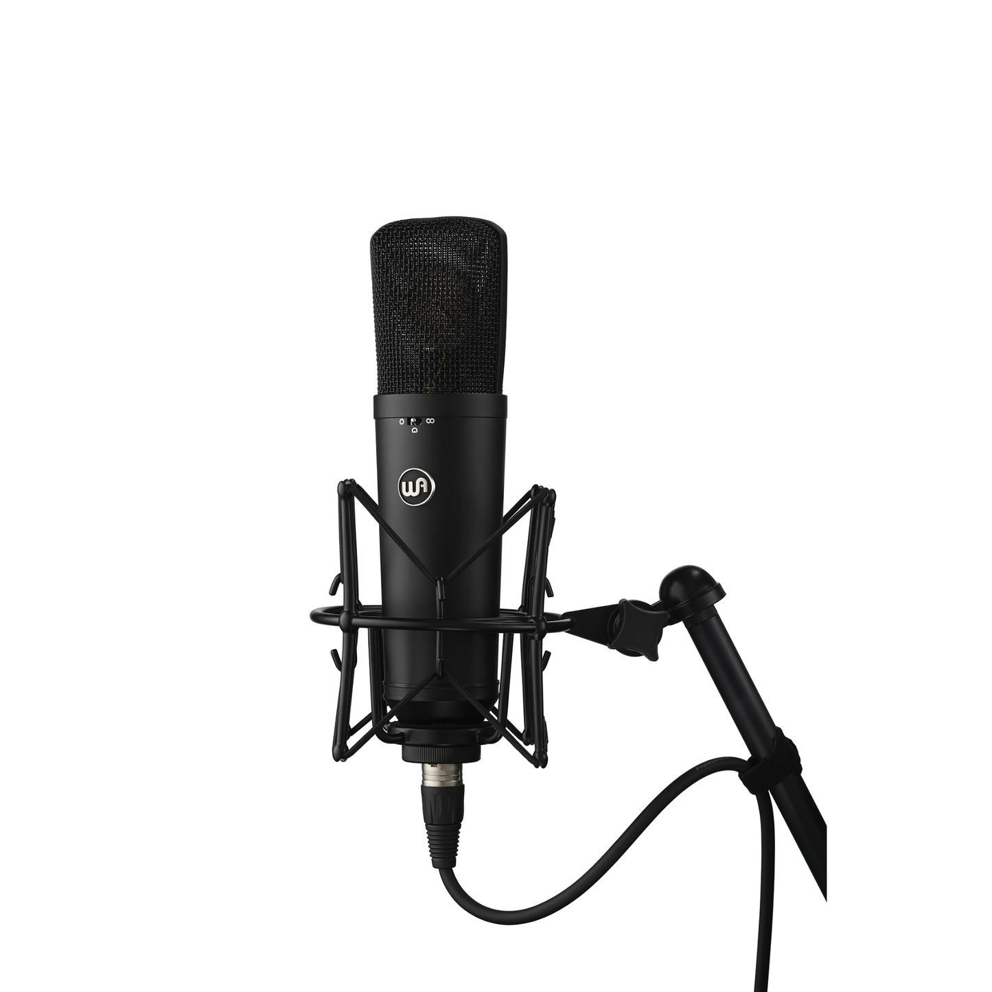 Warm Audio WA87 R2 Large-diaphragm Condenser Microphone - Black Wavy Pro Audio
