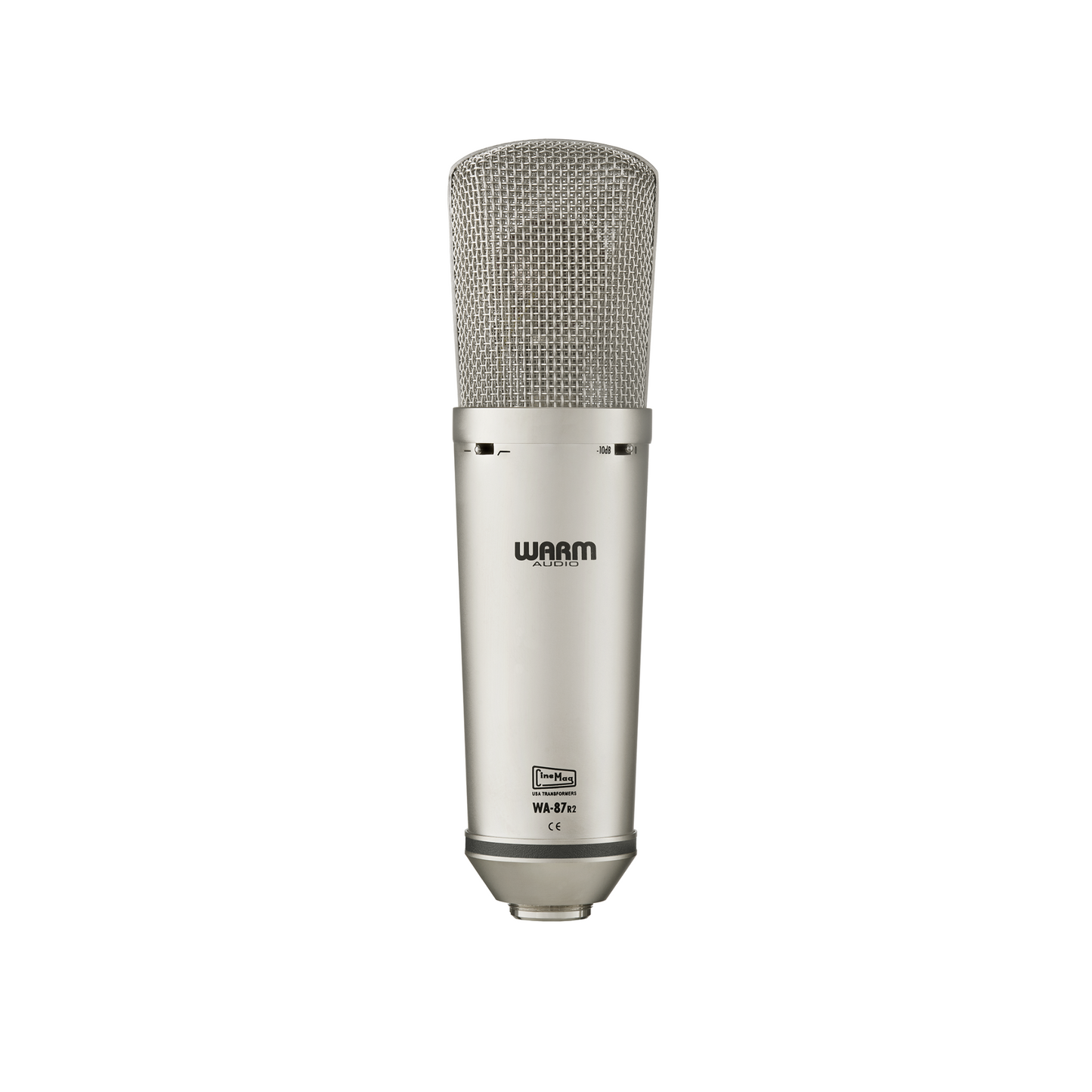 Warm Audio WA87 R2 Large-diaphragm Condenser Microphone - Nickel Wavy Pro Audio