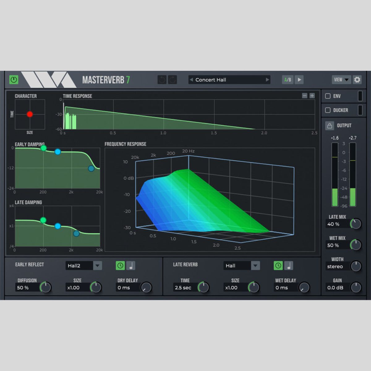 Wave Arts MasterVerb Reverb Plug-in