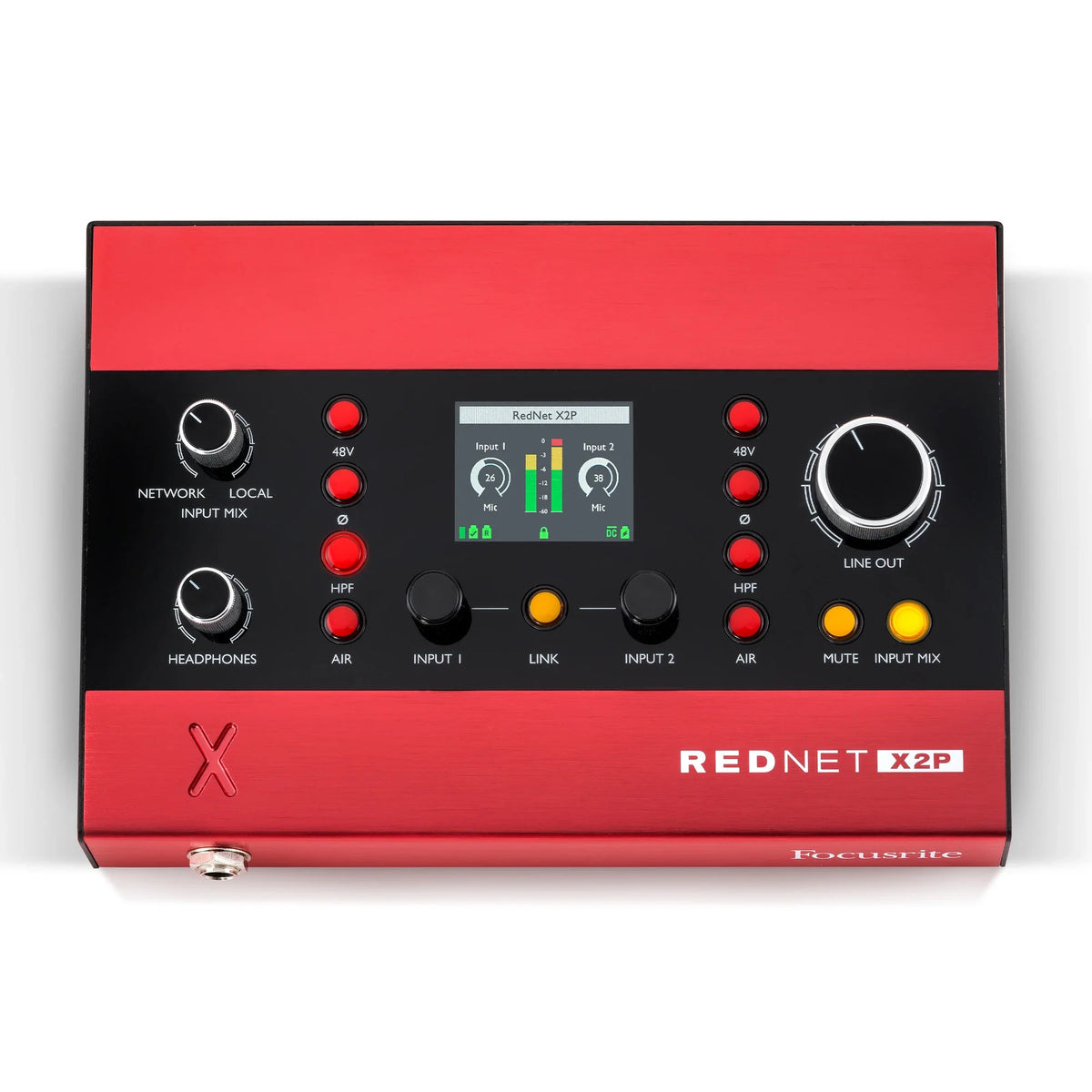Focusrite RedNet X2P — official high-resolution Focusrite image 5