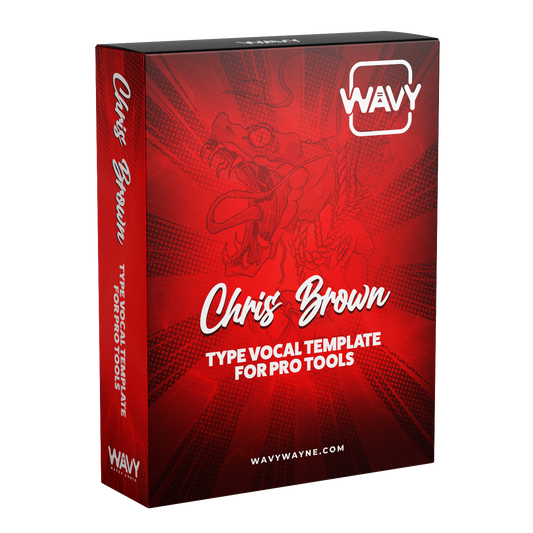 Chris Brown Type Vocal Template for ProTools
