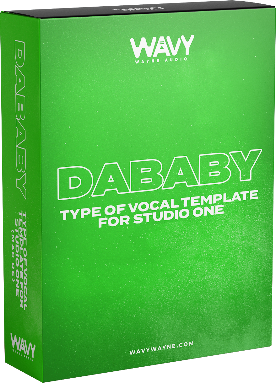 DaBaby Type of Vocal Template for Studio One Wavy Pro Audio