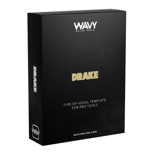Drake Type Vocal Template for Pro Tools Wavy Pro Audio