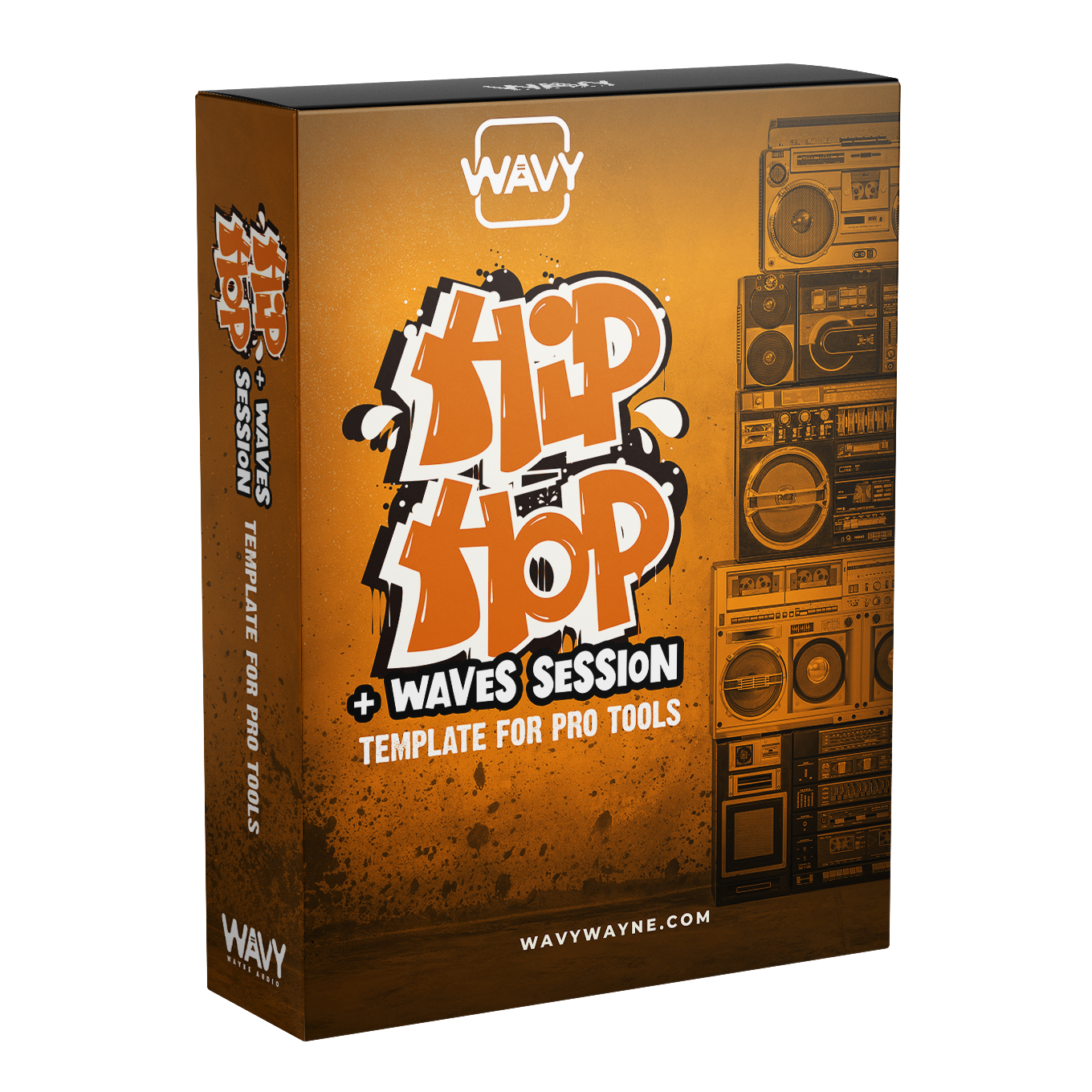 Hip Hop + Waves Session Template for Pro Tools Wavy Pro Audio