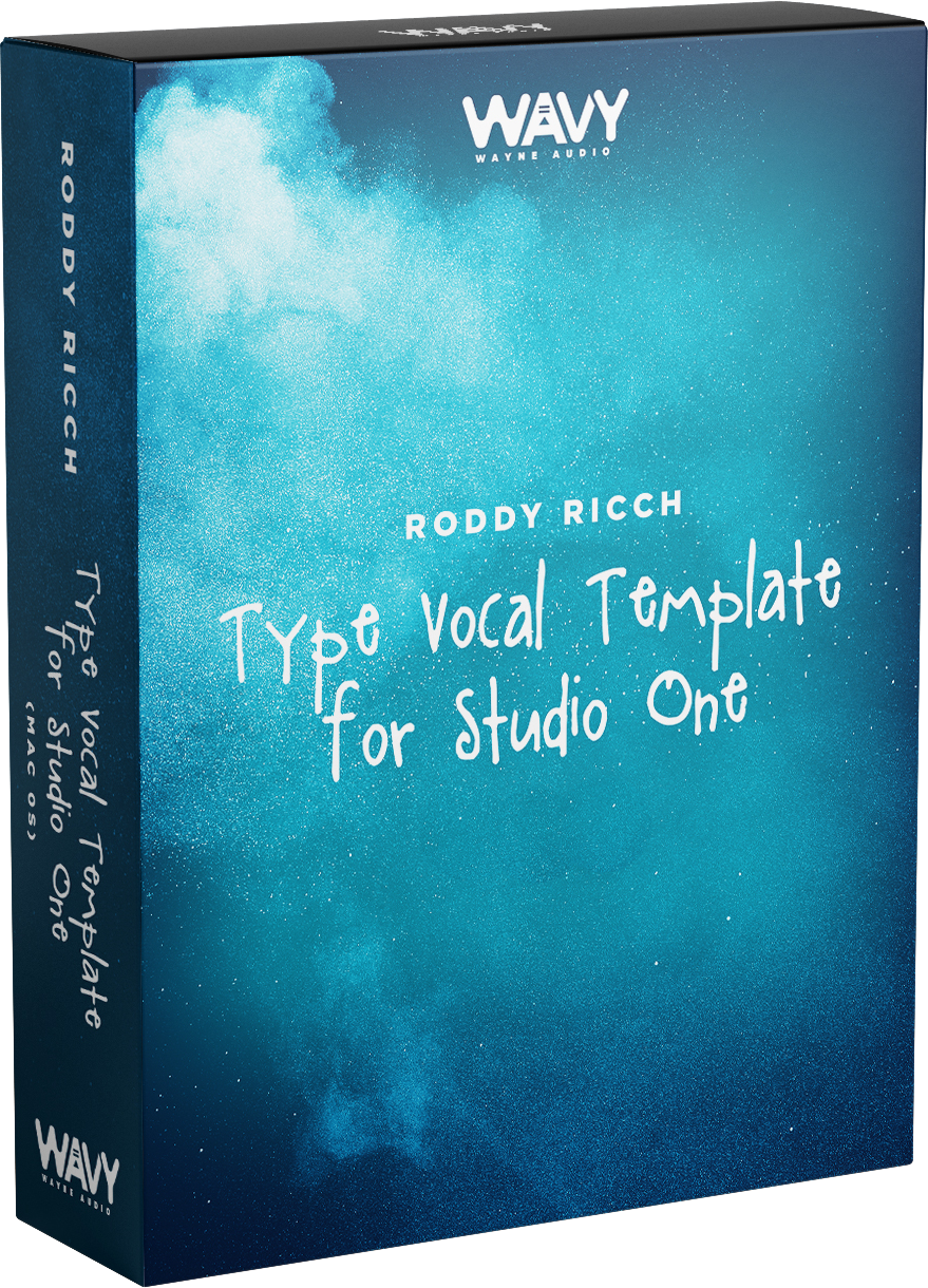 Roddy Ricch Type of Vocal Template for Studio One Wavy Pro Audio