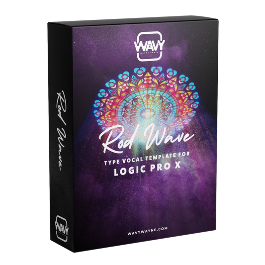Rod Wave Type Vocal Template for Logic Pro X