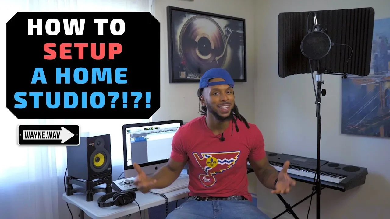 How to Setup a Home Studio | Everything You Need to Know – Wavy Pro Audio