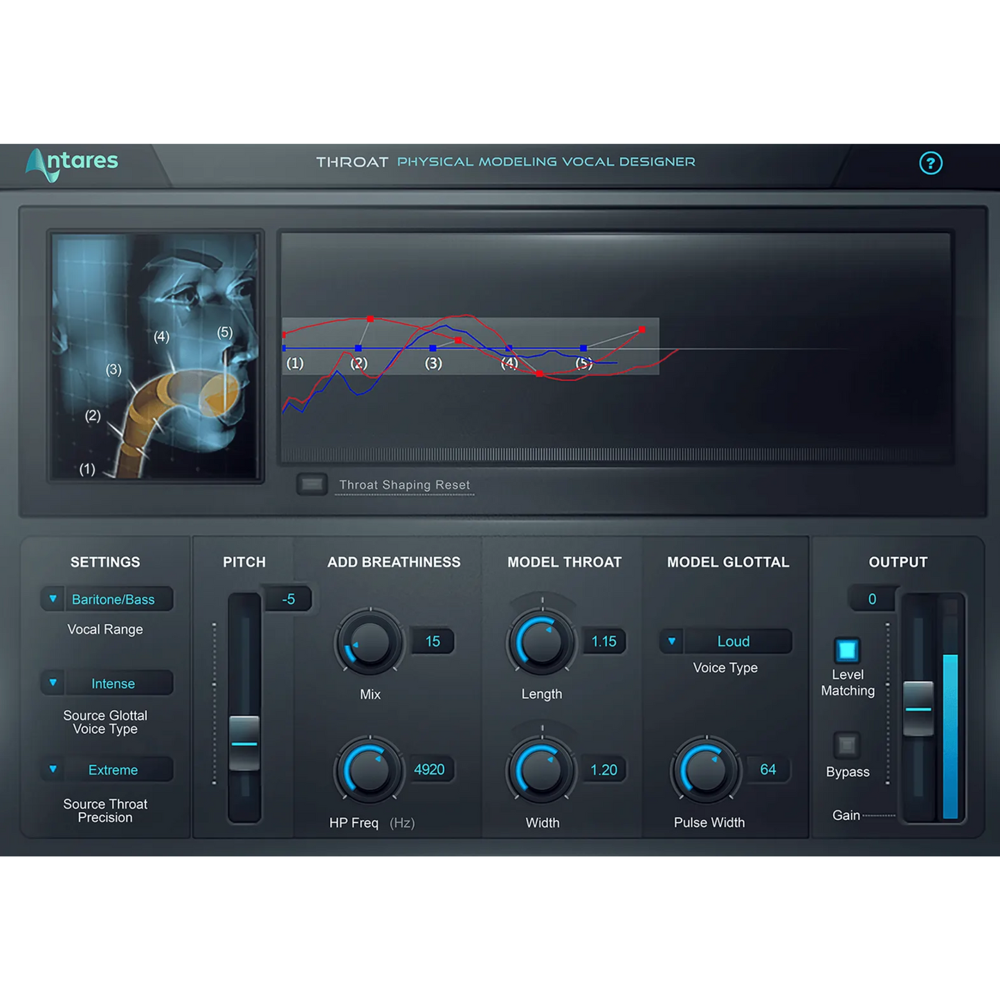 Antares THROAT Evo Vocal Modeling Plug-in