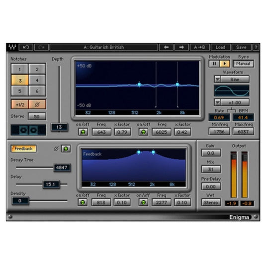 Waves Enigma Modulation Effects Plug-in