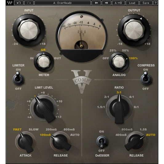 Waves V-Comp Vintage Compressor Plug-in