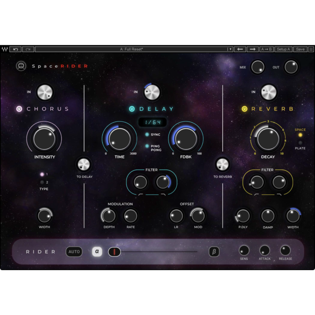 Waves Space Rider Multi-effects Plug-in