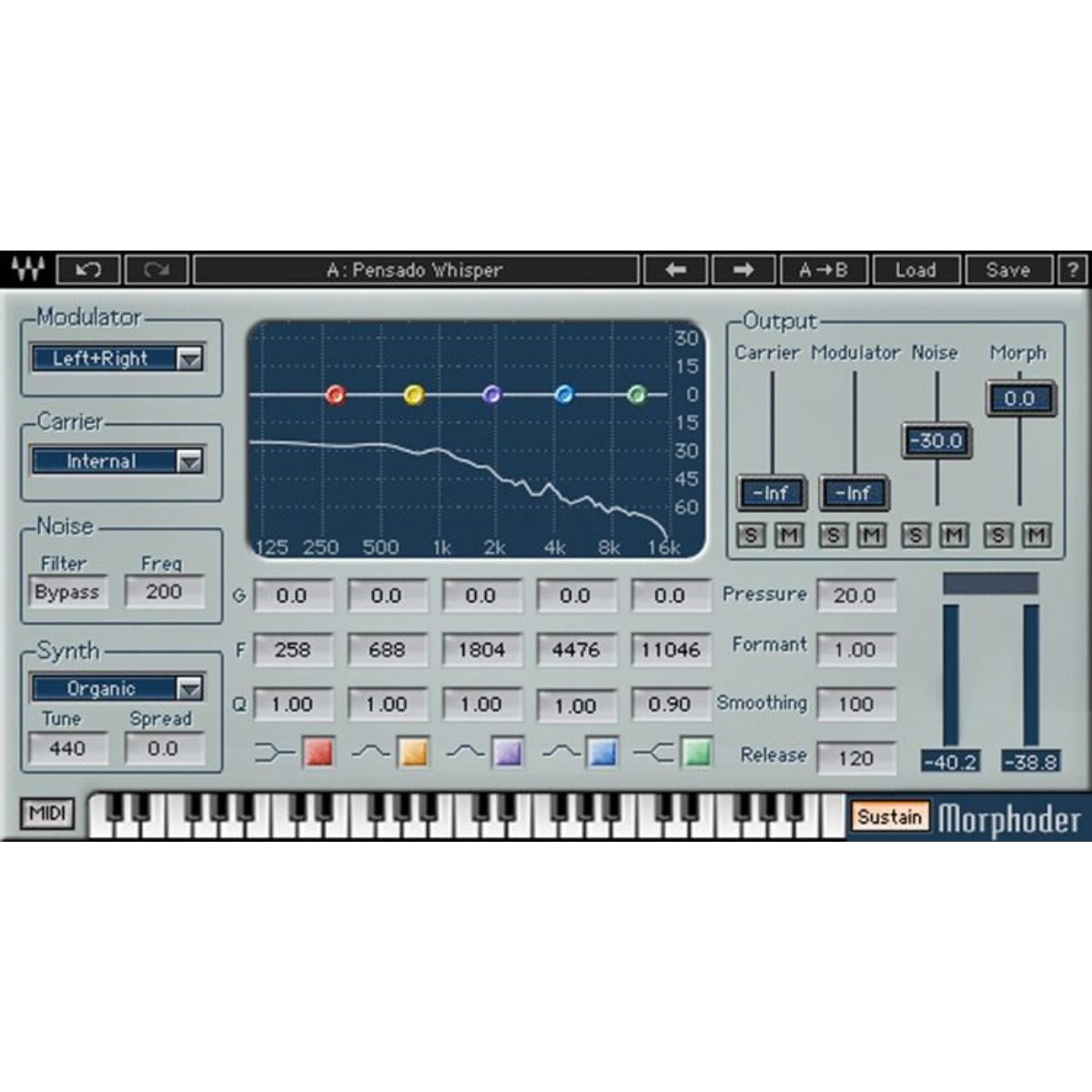 Waves Morphoder Vocoder Plug-in