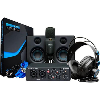 PreSonus AudioBox 96 Ultimate Hardware and Software Recording Bundle - 25th Anniversary Edition