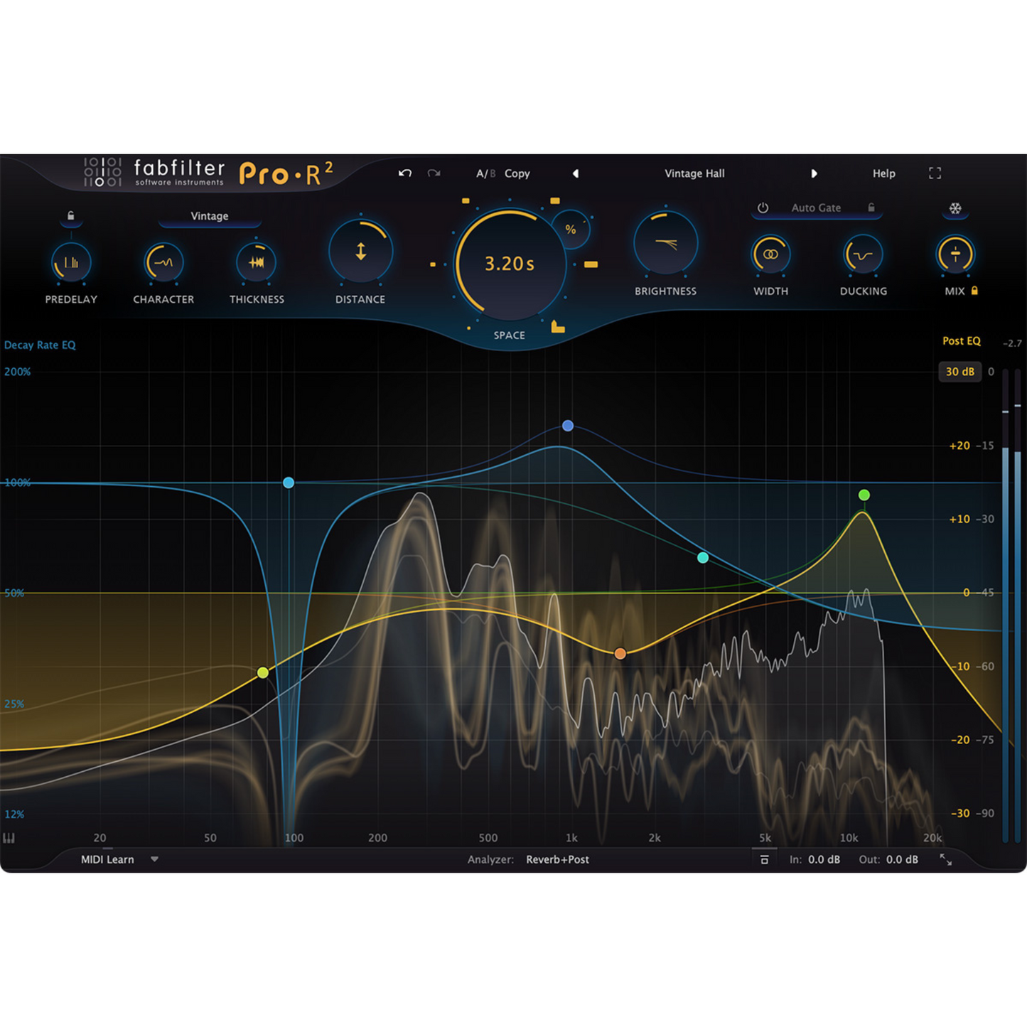 FabFilter Pro-R2 Reverb Plug-in