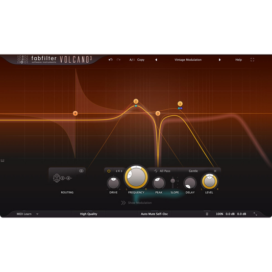 FabFilter Volcano 3 Filter Effect Plug-in