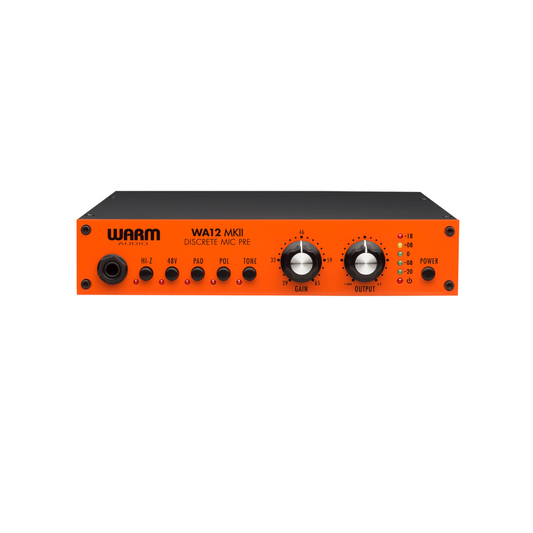 Warm Audio WA12 MKII Microphone Preamp - Orange
