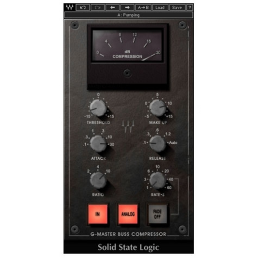 Waves SSL G-Master Buss Compressor Plug-in