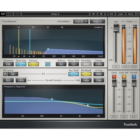 Waves TrueVerb Studio Reverb Plug-in