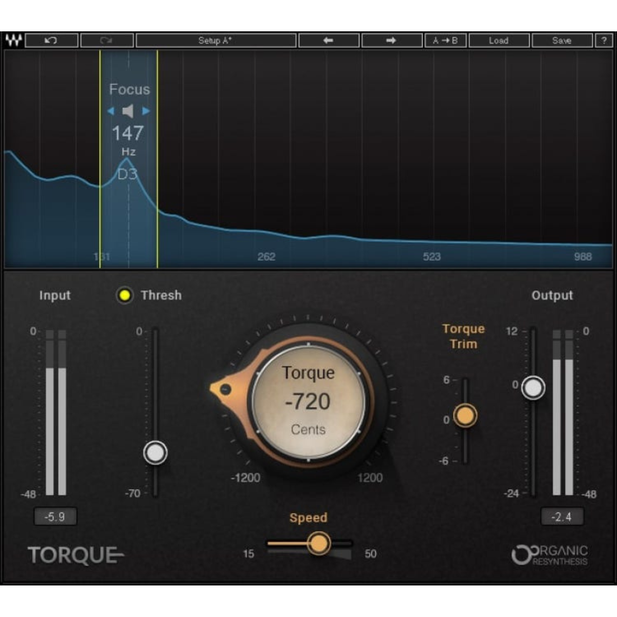 Waves Torque Drum Tone Shifter Plug-in