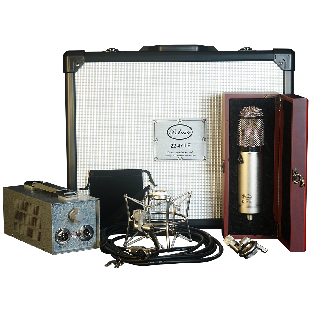 Peluso Microphone Lab 22 47 LE Vacuum Tube Large Diaphragm Condenser Microphone