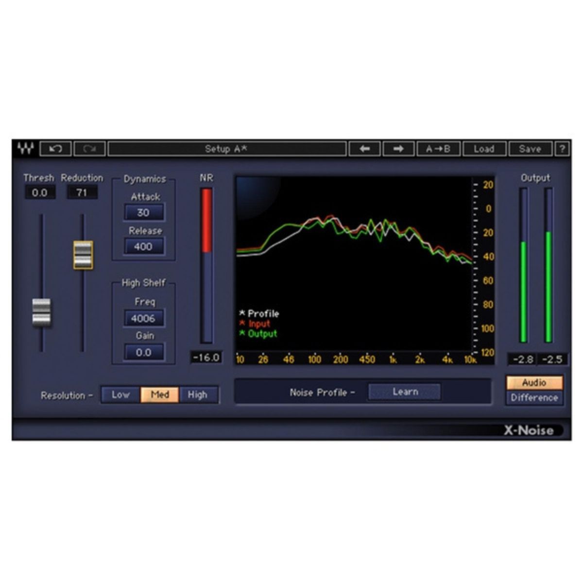 Waves X-Noise Noise Removal Plug-in