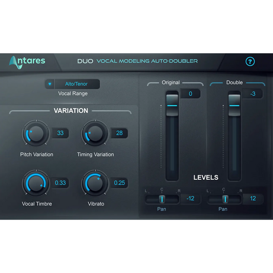 Antares DUO Evo Vocal Doubling Plug-in