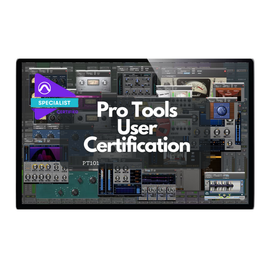 Avid Pro Tools User Certification Course Taught by Wavy Wayne