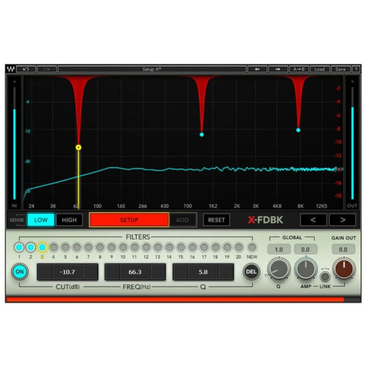 Waves X-FDBK Feedback Eliminator Plug-in