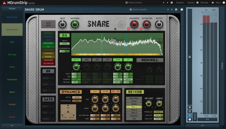 MeldaProduction MDrumStrip Audio Plug-in