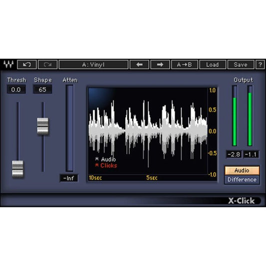 Waves X-Click Noise Reduction Plug-in