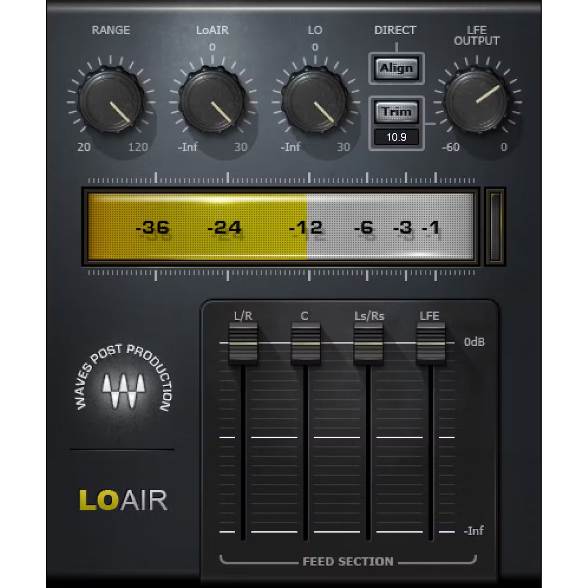 Waves LoAir Subharmonic Generator Plug-in