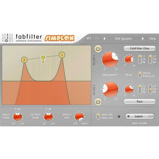 FabFilter Simplon Filter Plug-in