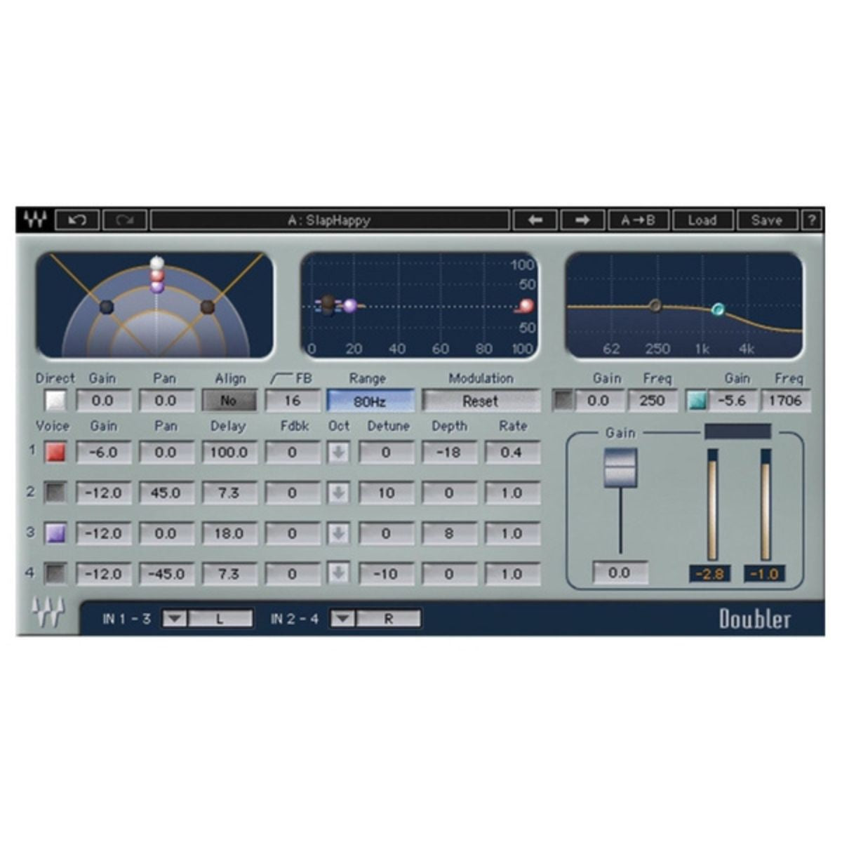 Waves Doubler Vocal Doubling and Harmonizer Plug-in β Wavy Pro Audio
