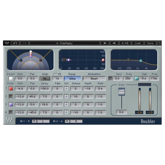 Waves Doubler Vocal Doubling and Harmonizer Plug-in