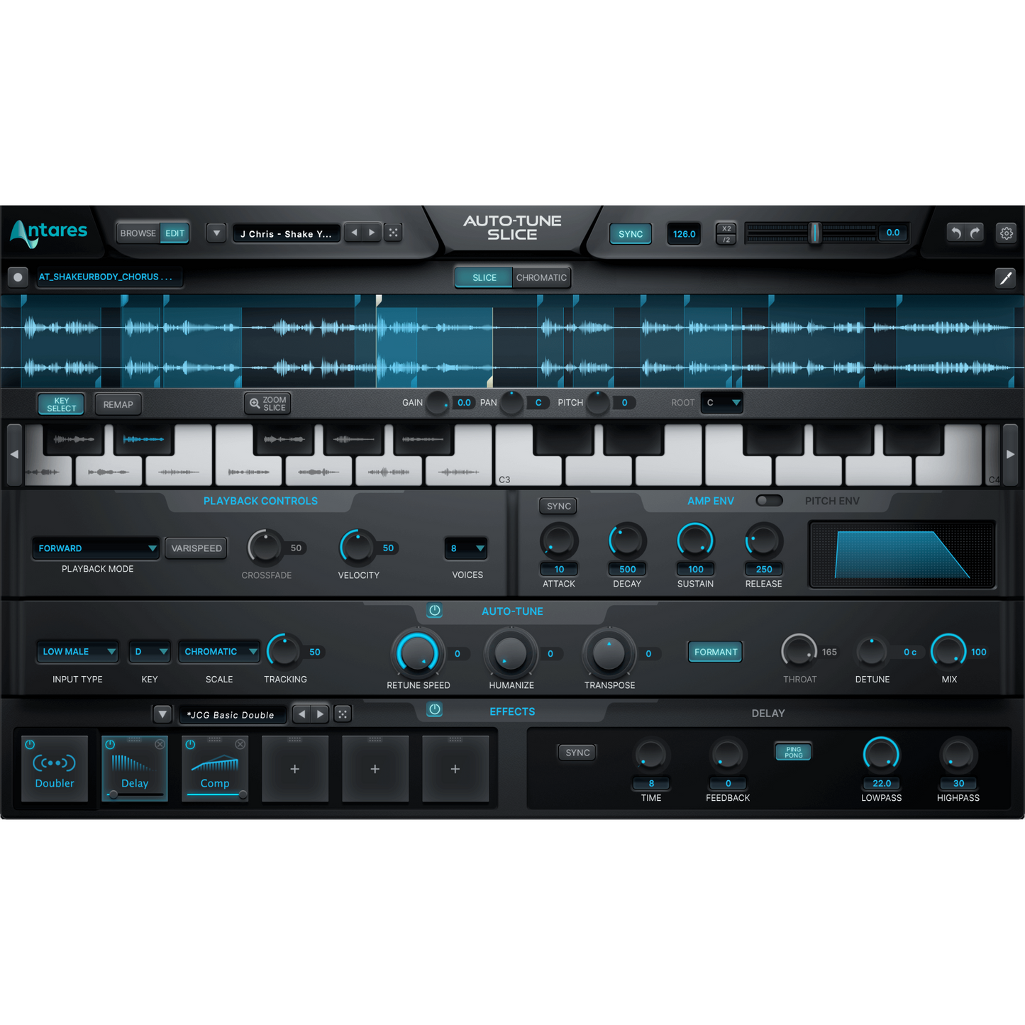 Antares Auto-Tune Slice Vocal Effects/Sampling Plug-in