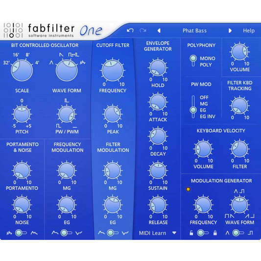 FabFilter One Synthesizer Plug-in
