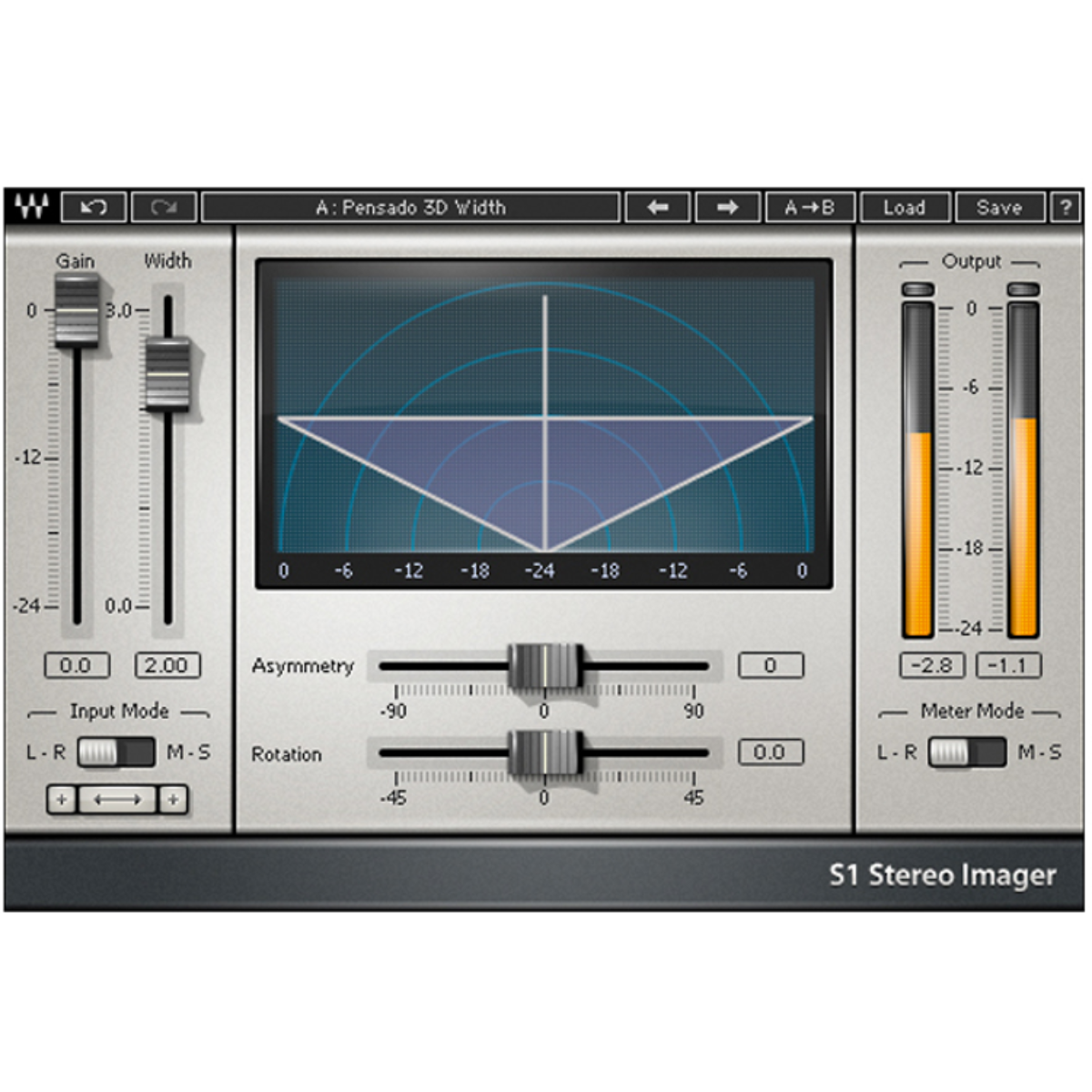 Waves S1 Stereo Imager Plug-in