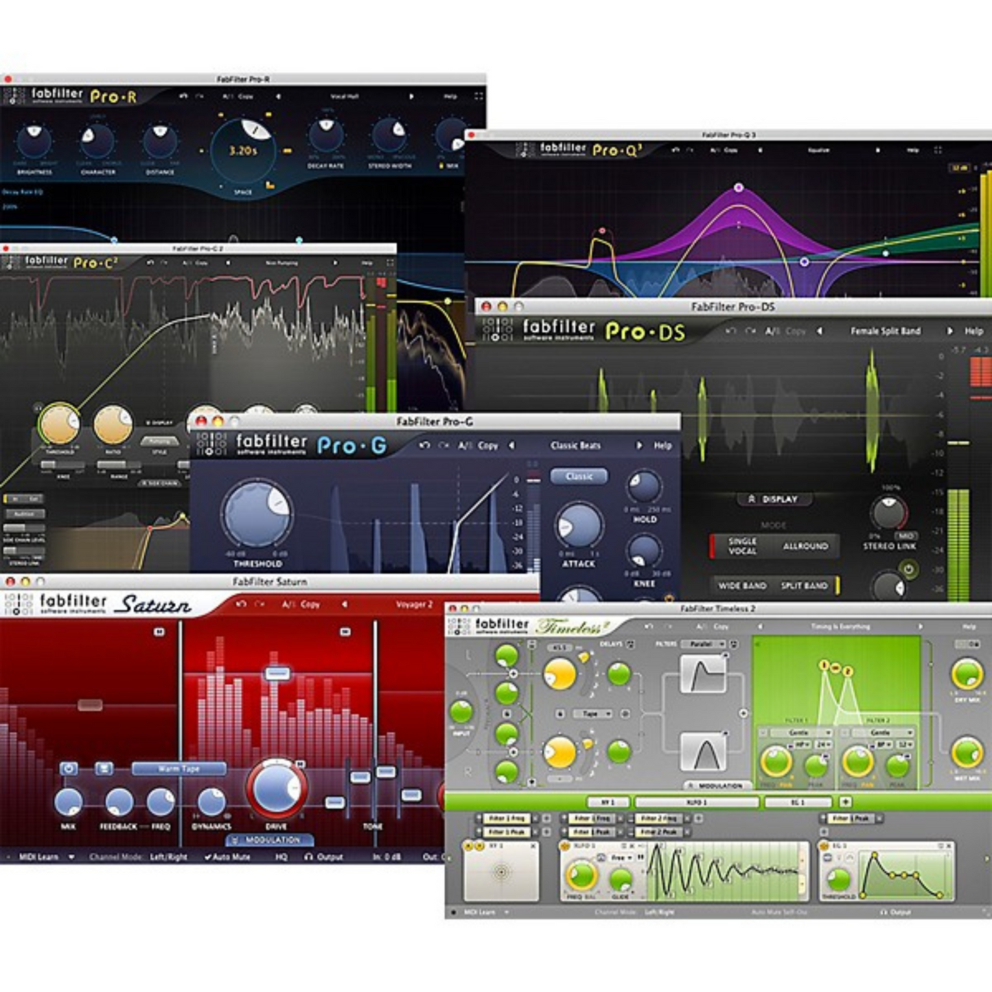 FabFilter Mixing Bundle Plug-in Collection