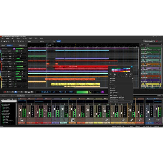 Acoustica Mixcraft 10.5 Recording Studio