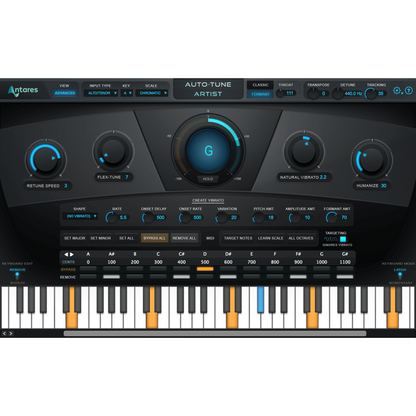 Antares Auto-Tune Artist Pitch Correction Plug-in Wavy Pro Audio
